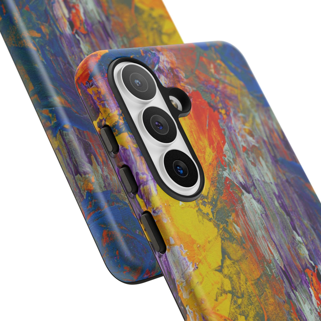 Abstract Color Splash Phone Case — Vibrant Artistic Protective Cover