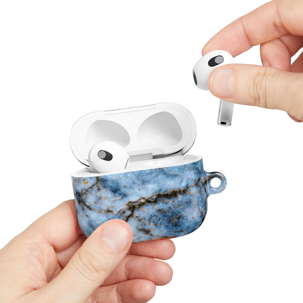 Blue Marble AirPod Case — Protective Decorative Charging Case