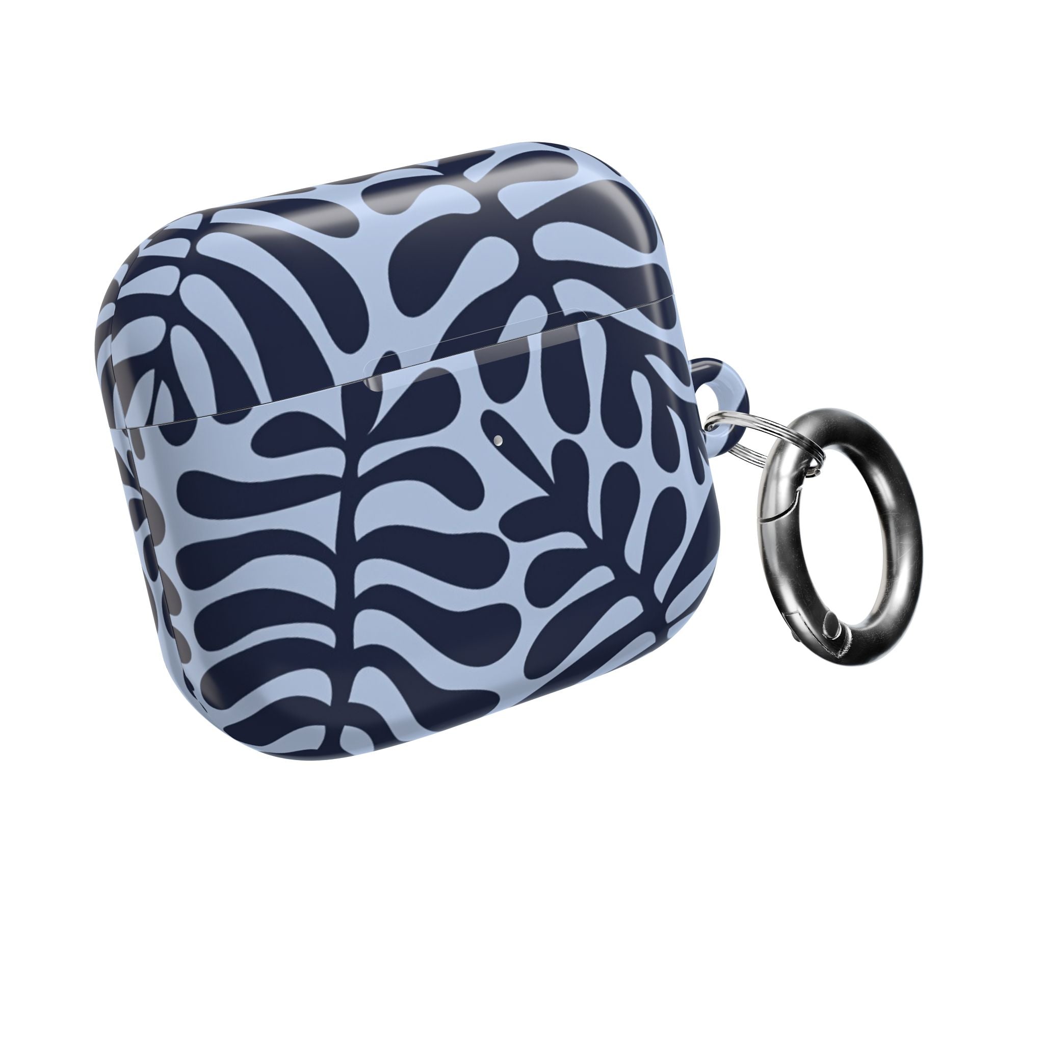 Blue Leaf AirPod Case - Botanical Protective Cover