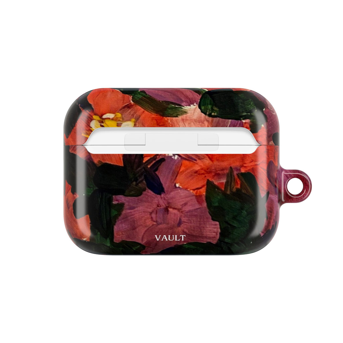 Floral Red Bloom AirPod Case
