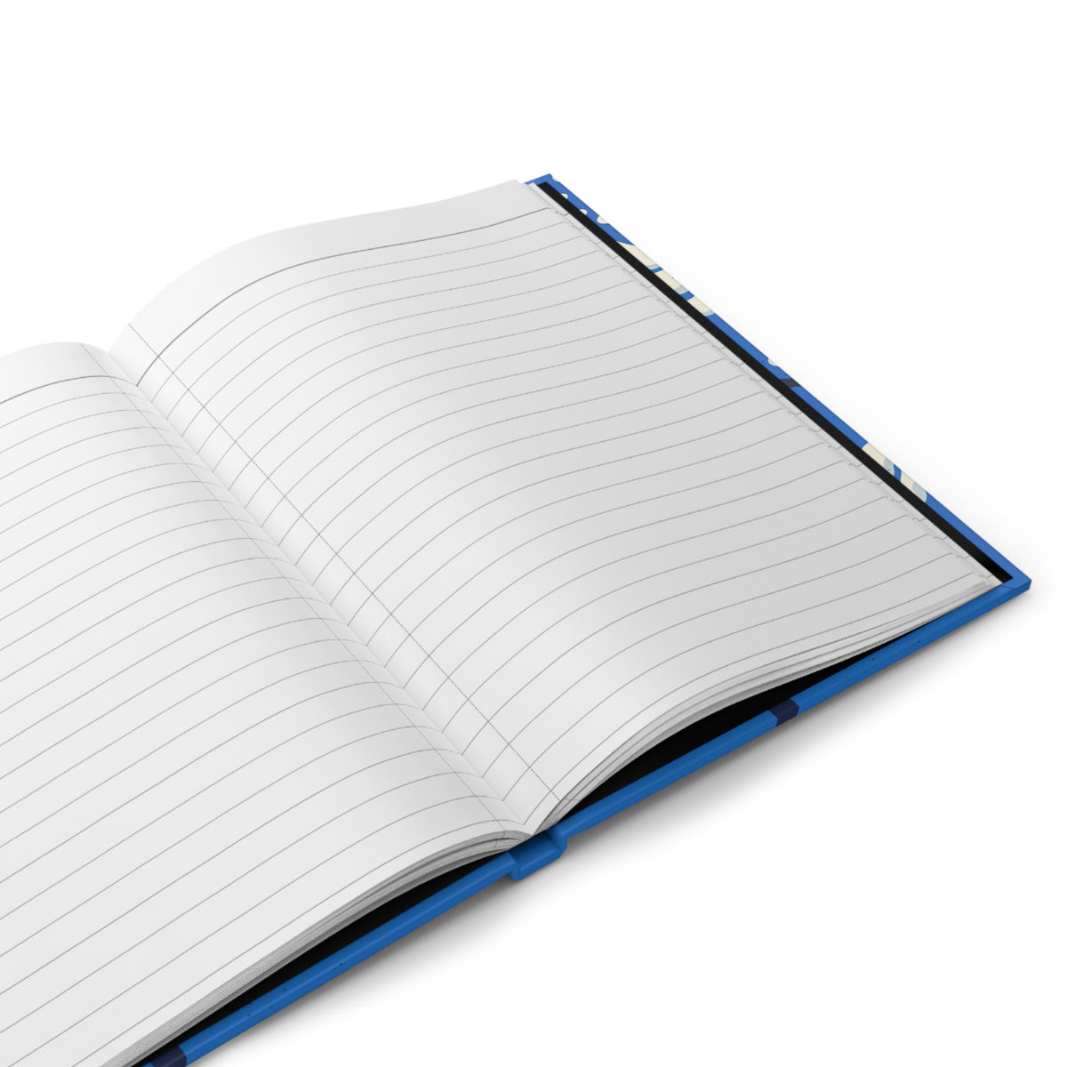 Blue Daisy Hardcover Journal — Floral Notebook for Writing & Daily Notes