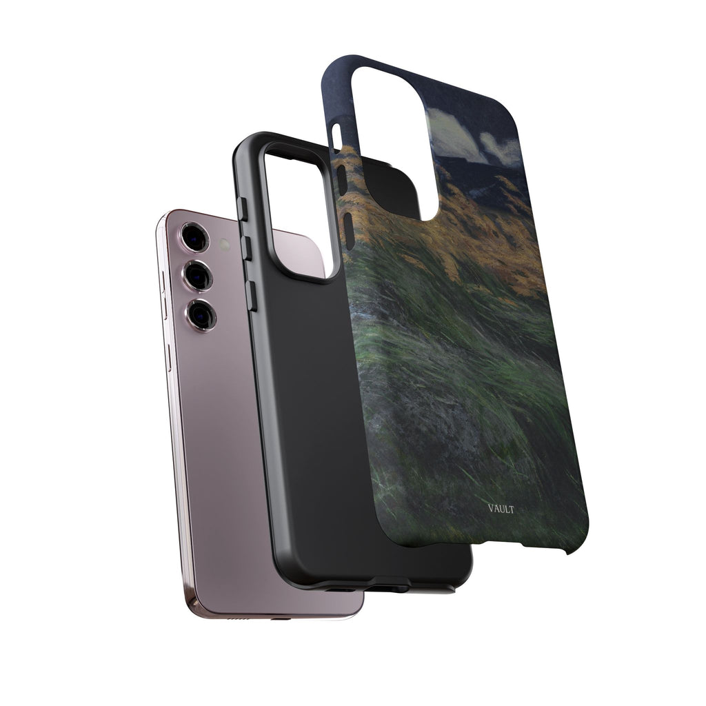 Phone Case — Windblown Coastal Landscape Durable Protective Cover
