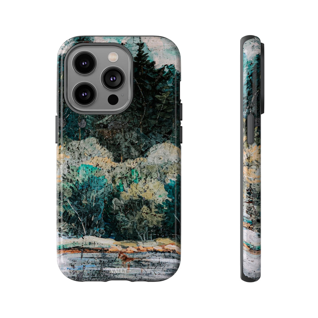 Phone Case - Moody Forest Landscape Protective Tough Case
