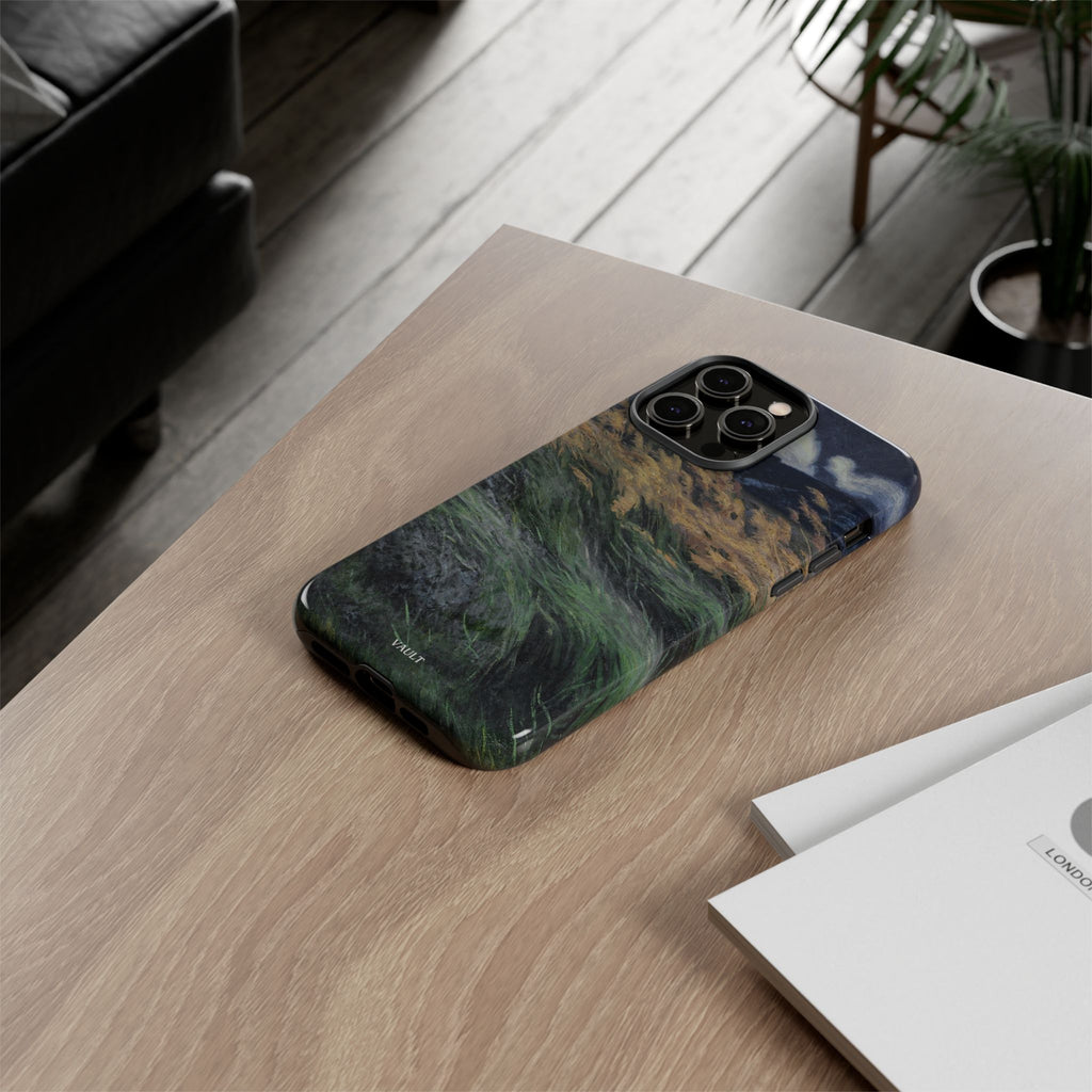 Phone Case — Windblown Coastal Landscape Durable Protective Cover