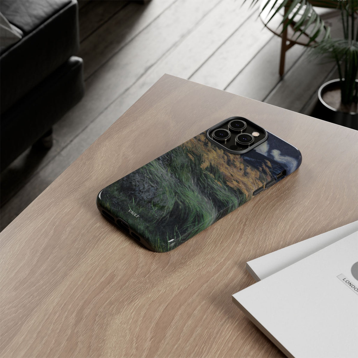 Phone Case — Windblown Coastal Landscape Durable Protective Cover