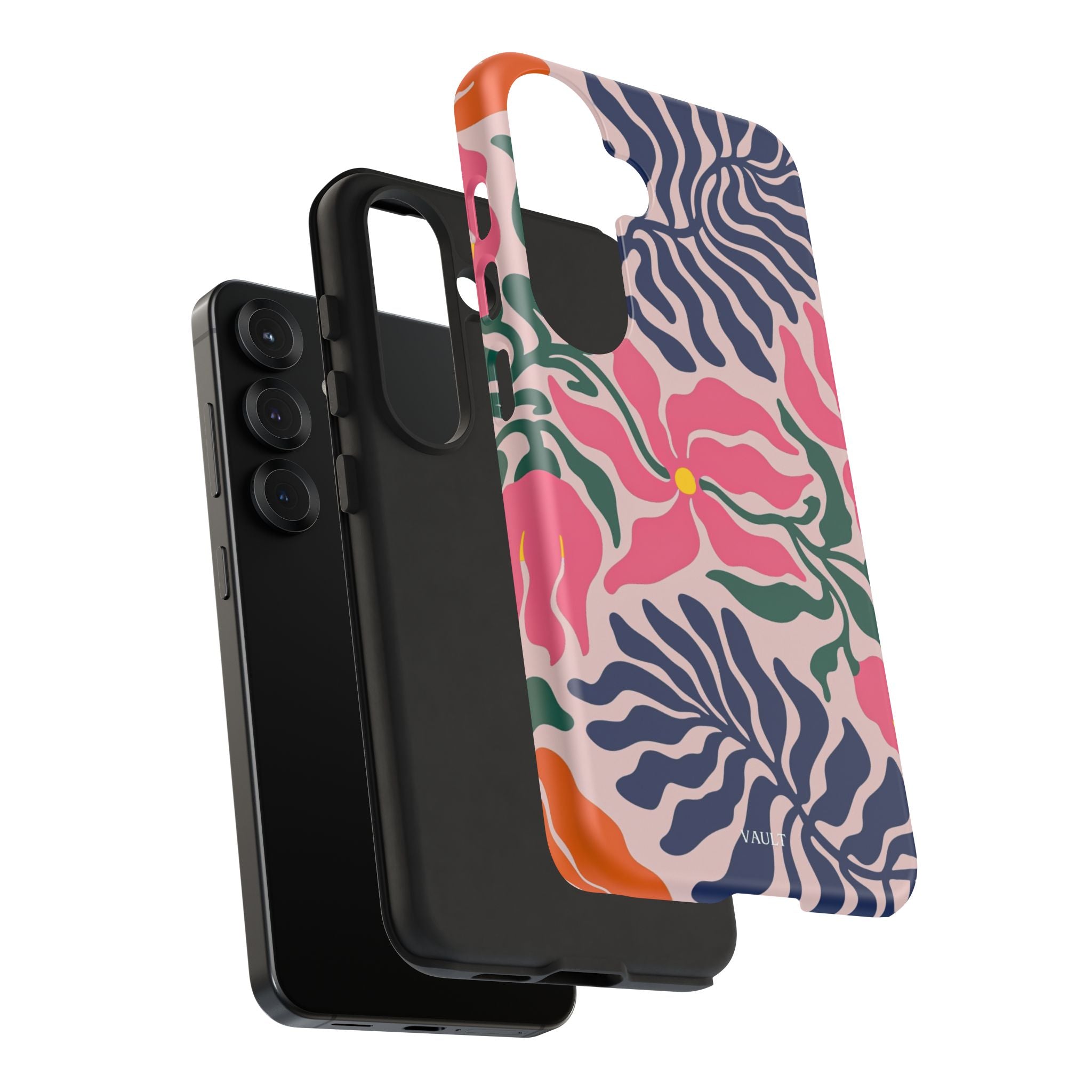 Floral Retro Tough Phone Case
