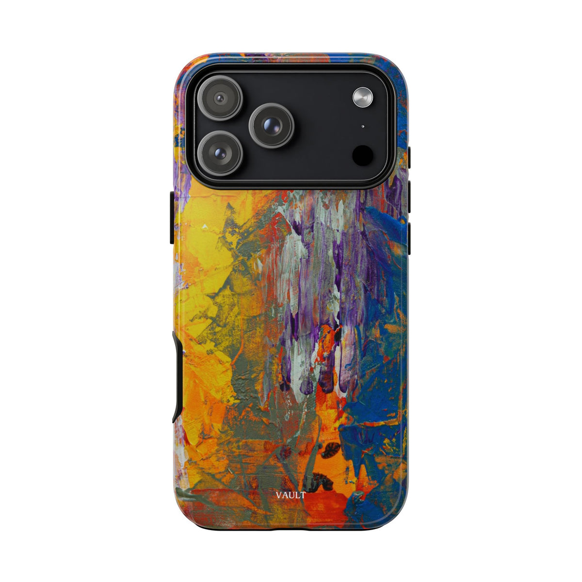 Abstract Color Splash Phone Case — Vibrant Artistic Protective Cover