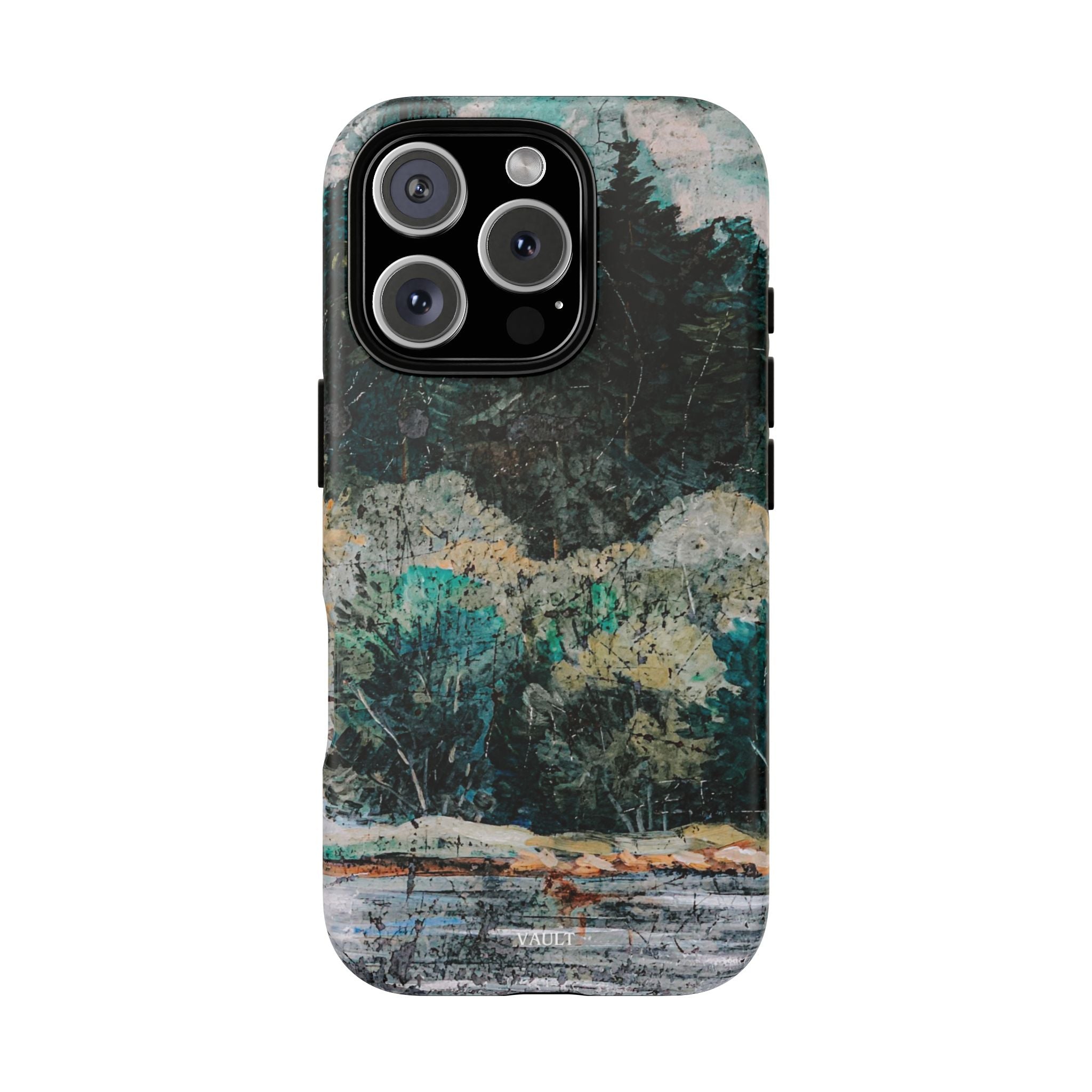 Phone Case - Moody Forest Landscape Protective Tough Case