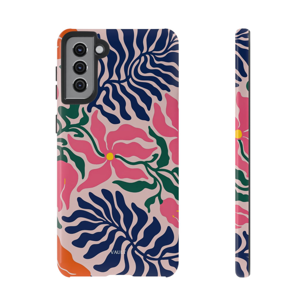 Floral Retro Tough Phone Case