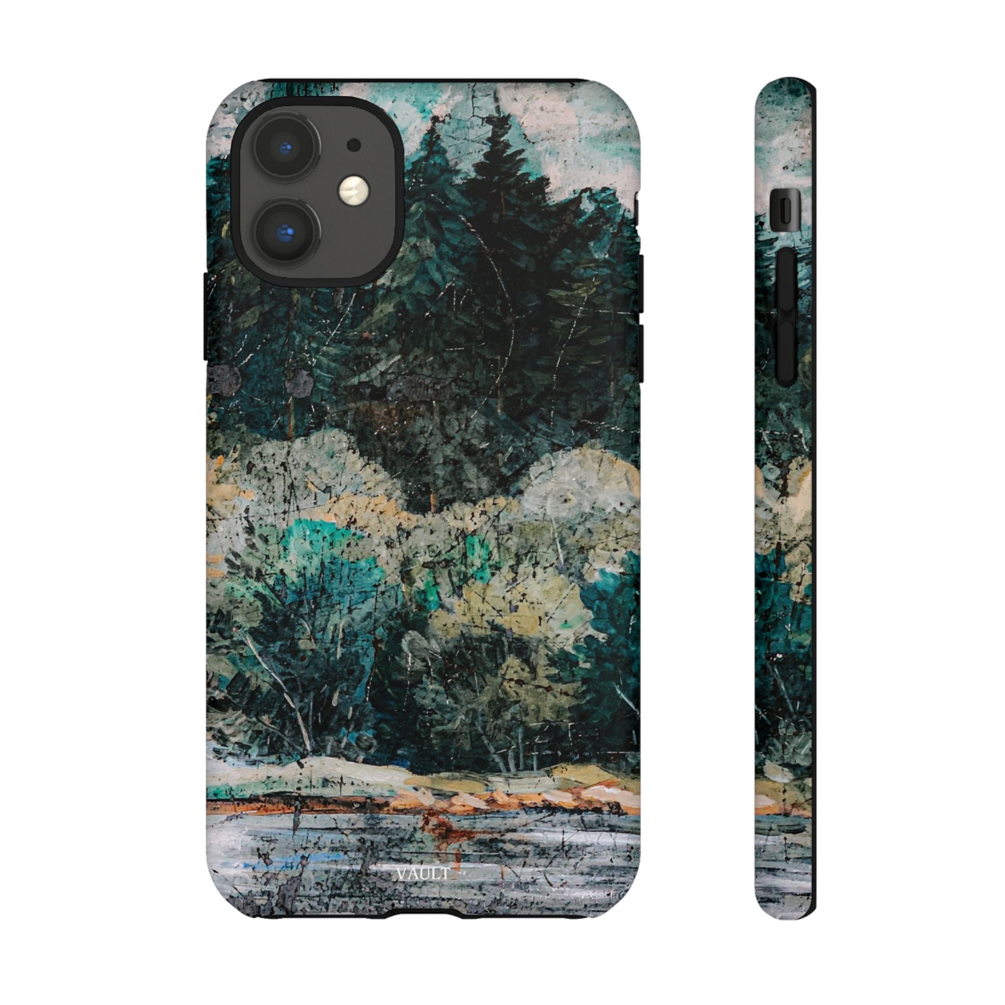 Phone Case - Moody Forest Landscape Protective Tough Case