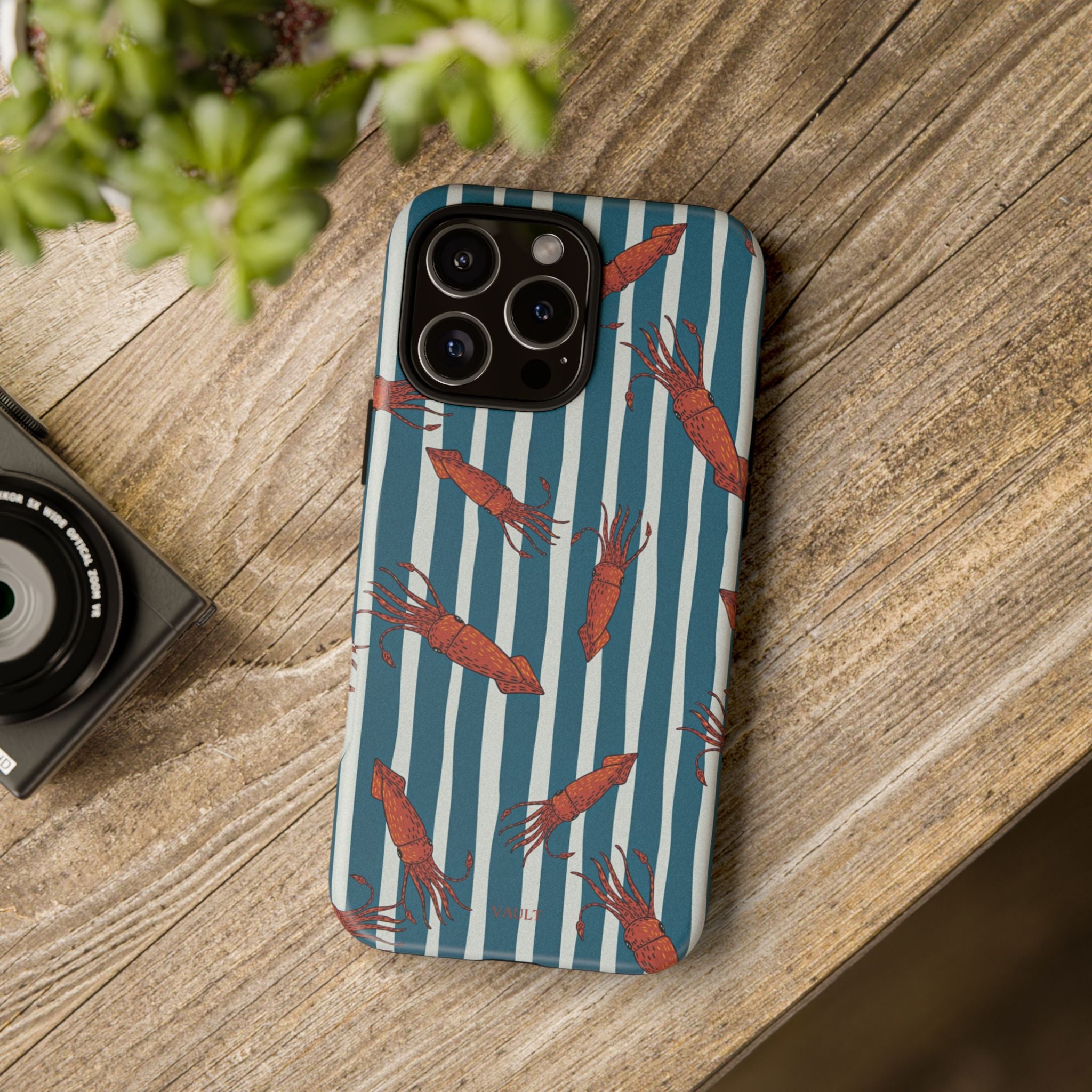 Shrimp Stripe Phone Case