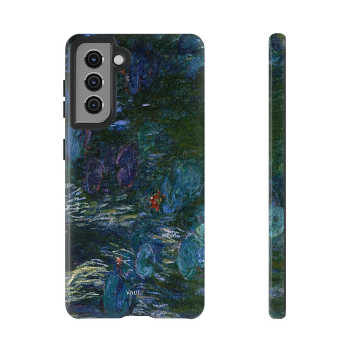 Water Lilies Tough Phone Case — Impressionist Art Protective Cover