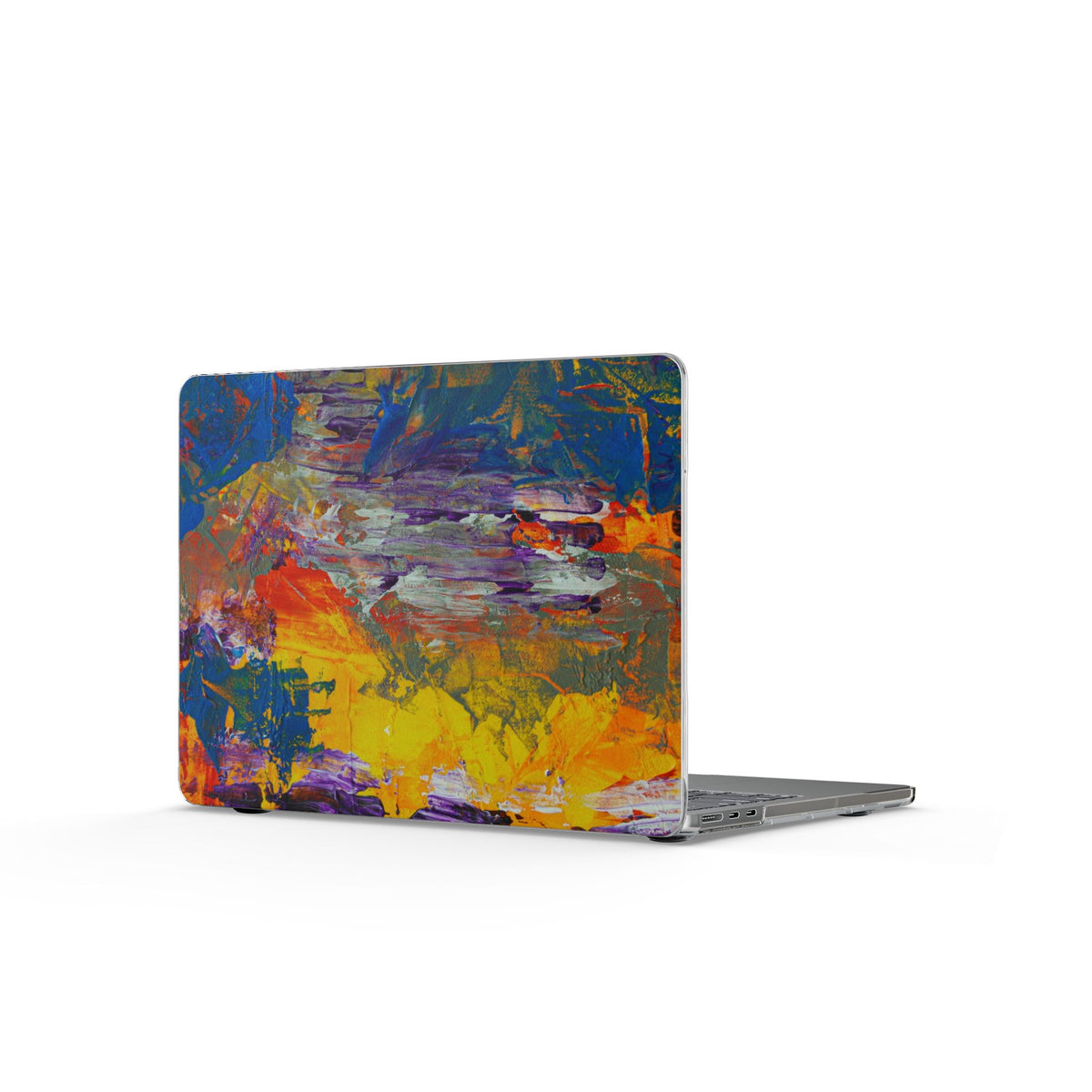 Abstract Brush Art MacBook Cases