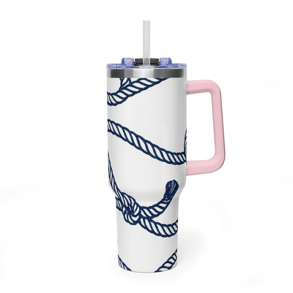 Nautical Rope 40oz Vacuum Tumbler