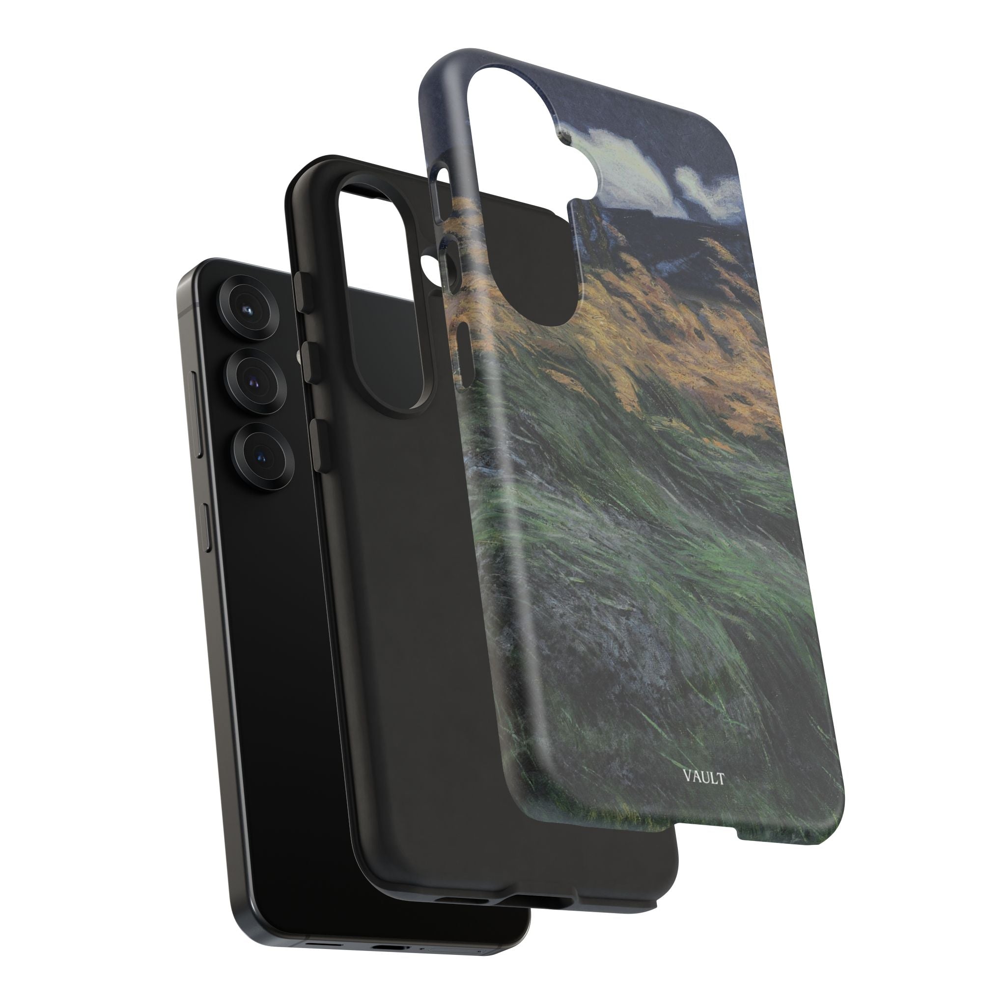 Phone Case — Windblown Coastal Landscape Durable Protective Cover