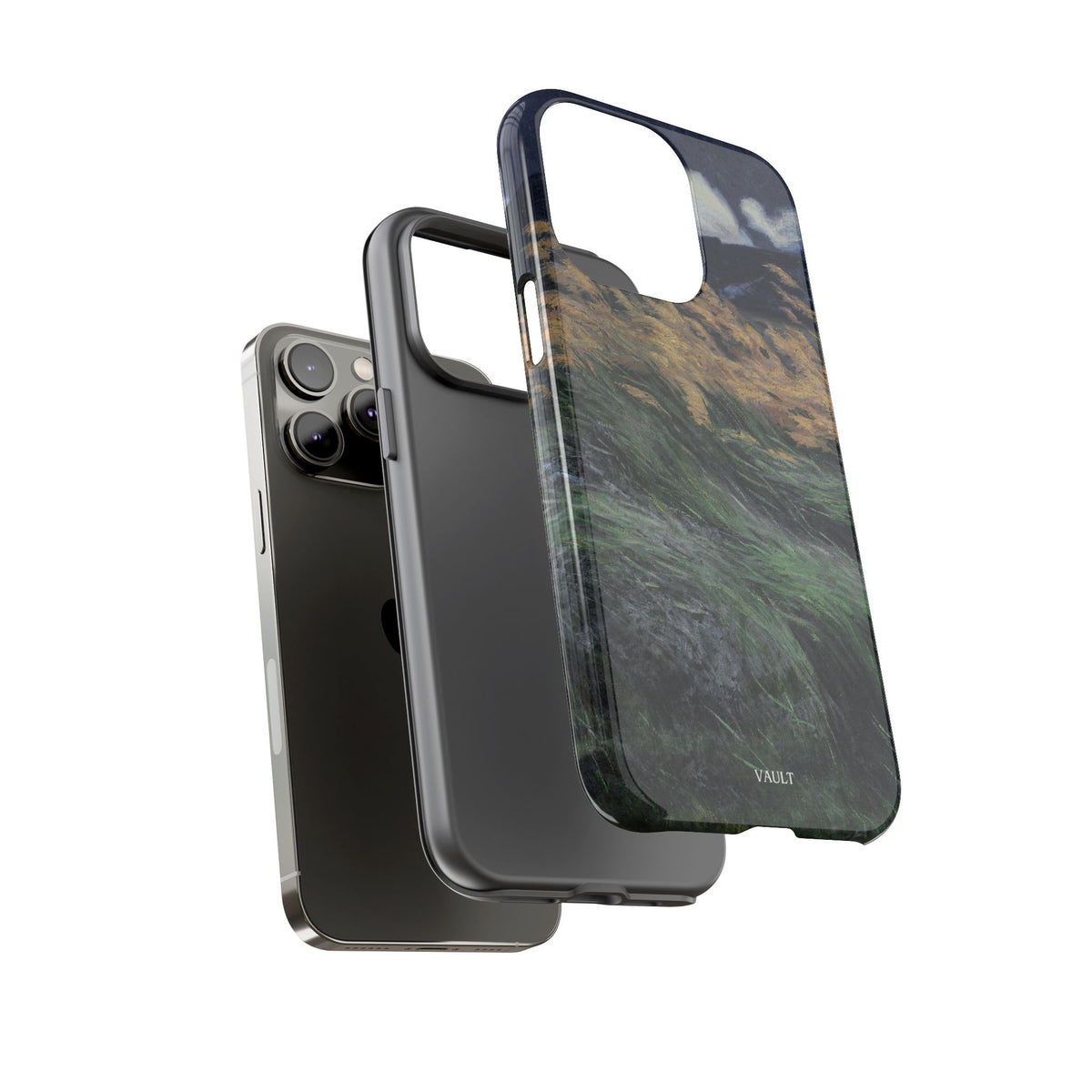 Phone Case — Windblown Coastal Landscape Durable Protective Cover