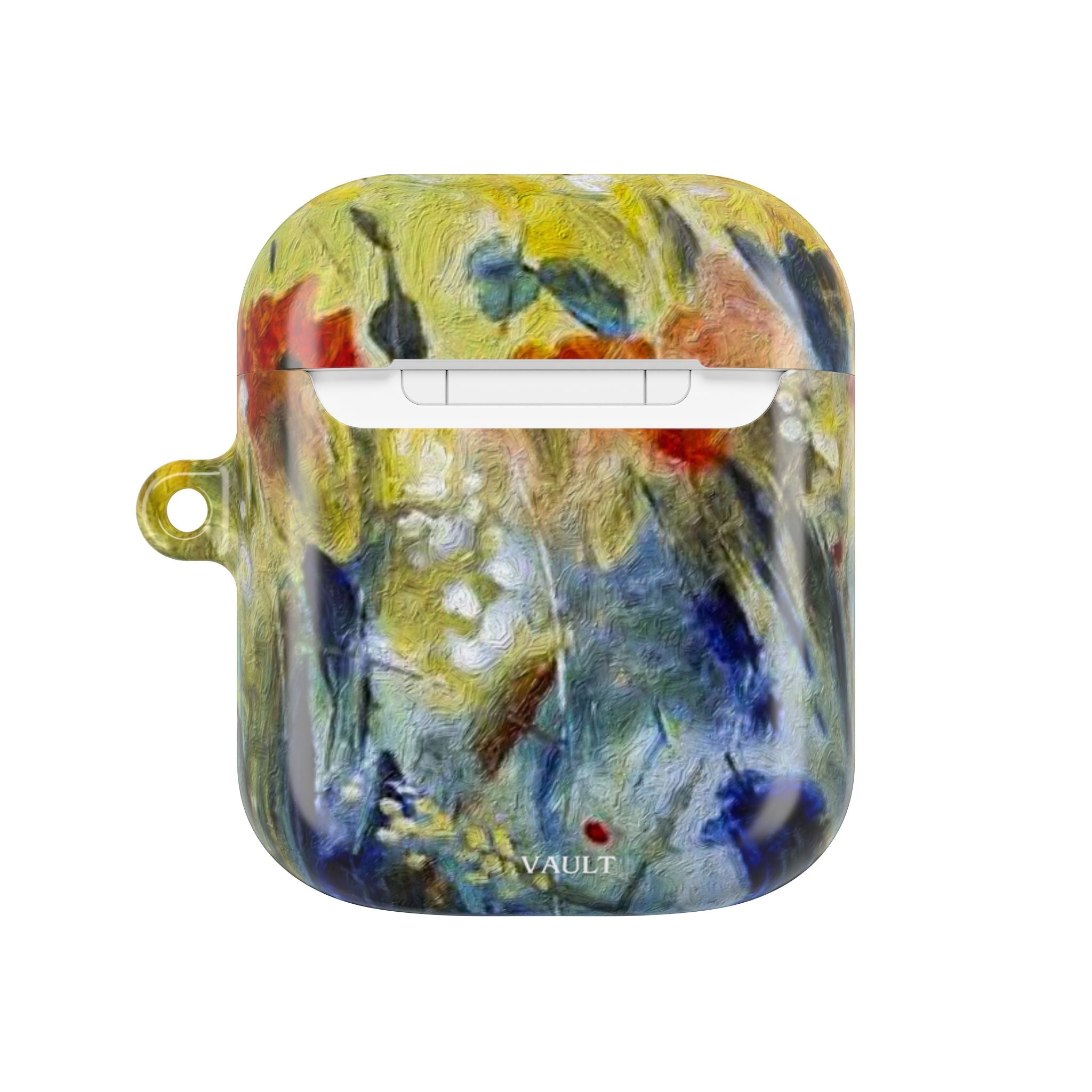 Floral Watercolor AirPod Case — Abstract Garden Protective Cover