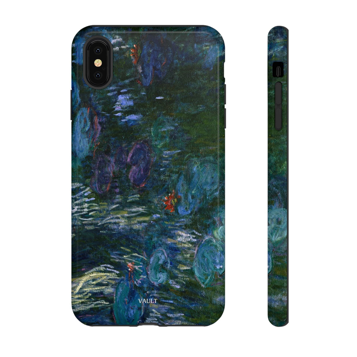 Water Lilies Tough Phone Case — Impressionist Art Protective Cover