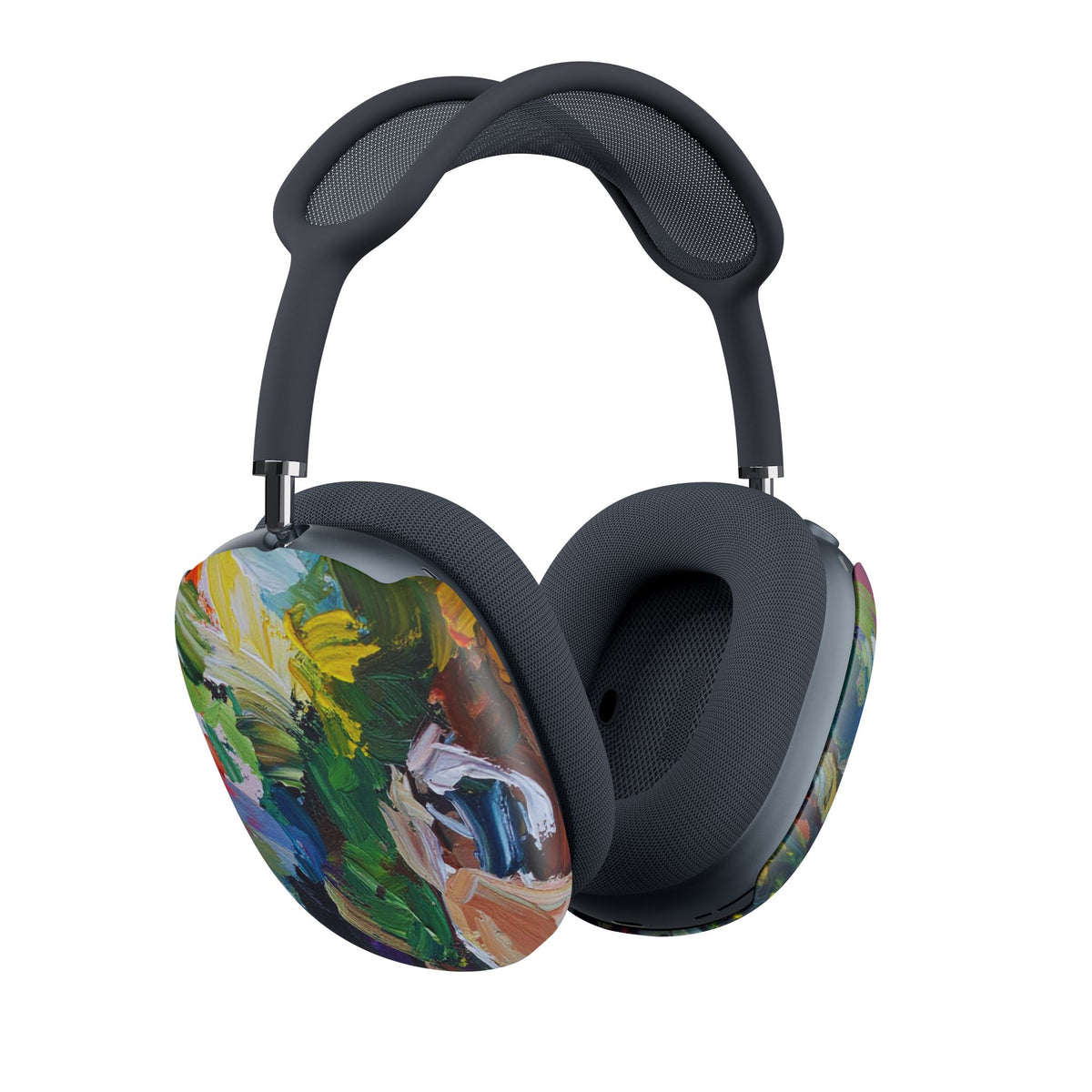 AirPod Max Case — Abstract Colorful Brushstroke Design
