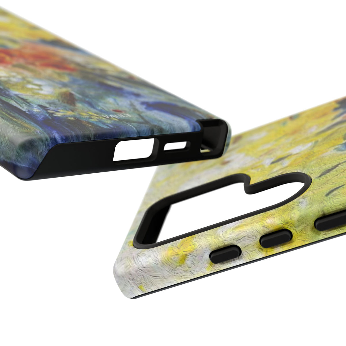 Floral Watercolor Phone Case — Yellow Garden Tough Cases