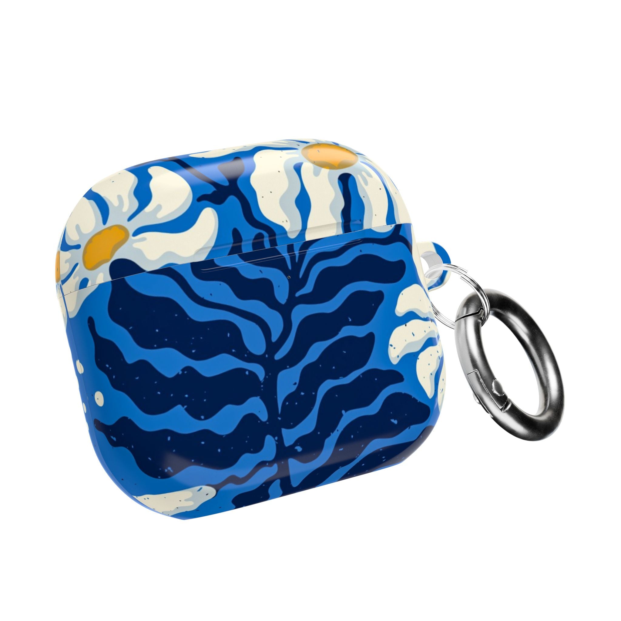 Blue Floral Daisy AirPod Case