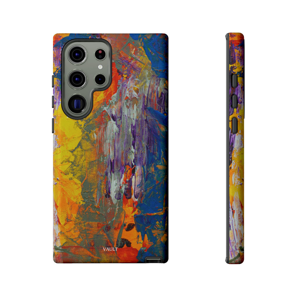 Abstract Color Splash Phone Case — Vibrant Artistic Protective Cover