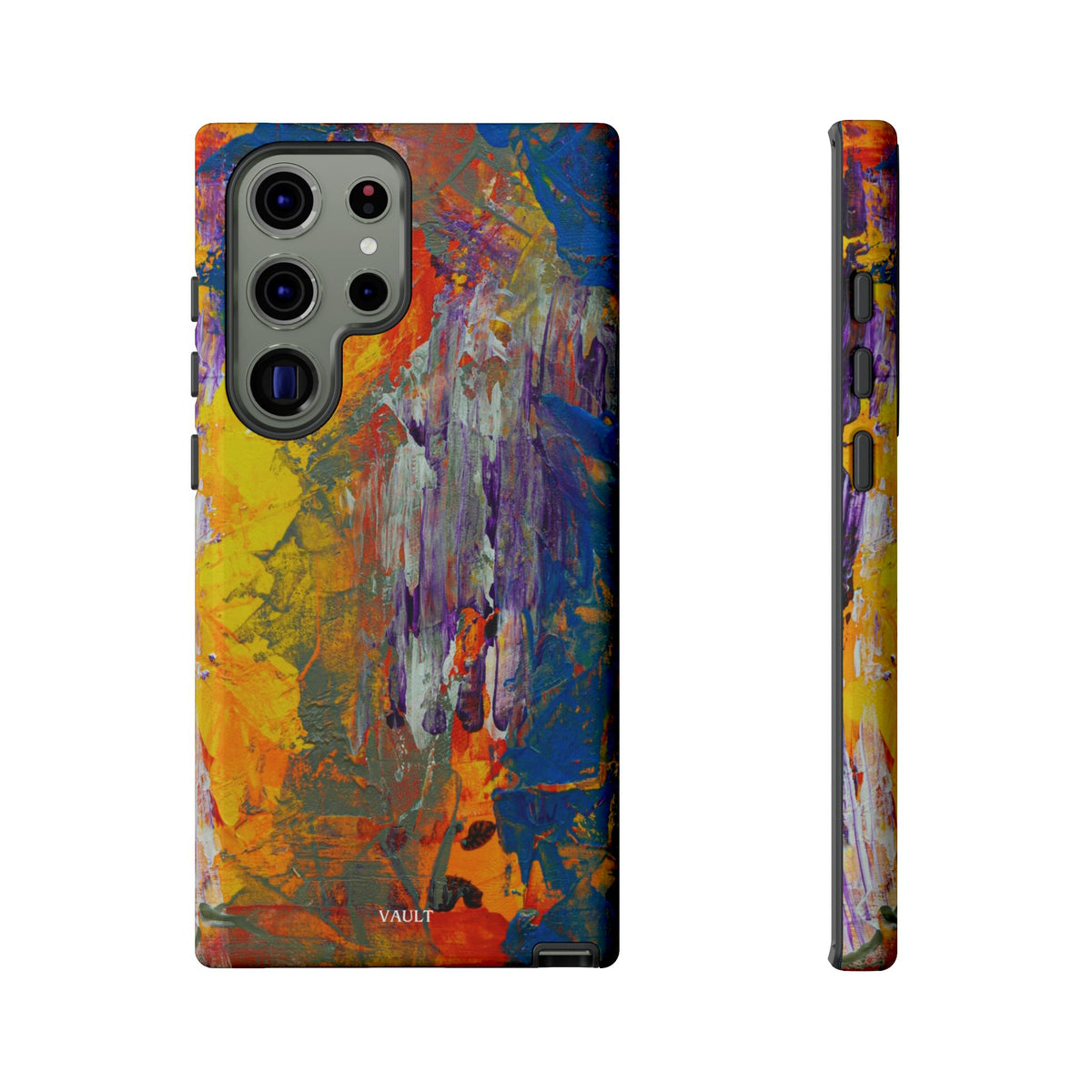 Abstract Color Splash Phone Case — Vibrant Artistic Protective Cover