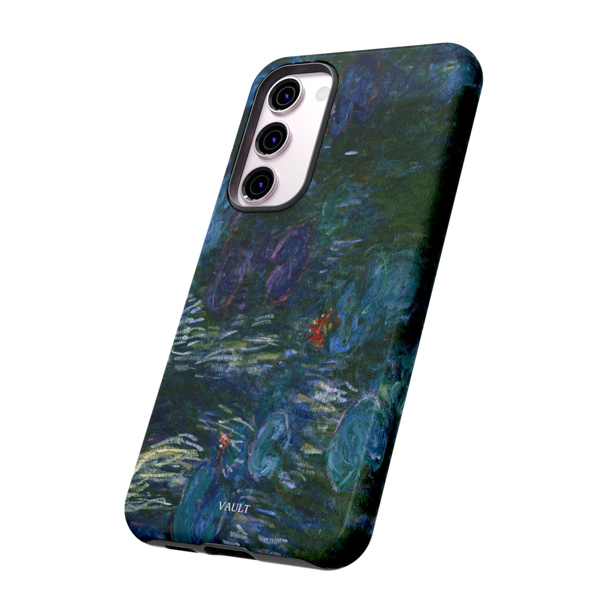 Water Lilies Tough Phone Case — Impressionist Art Protective Cover