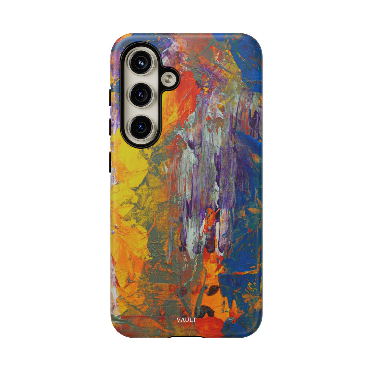 Abstract Color Splash Phone Case — Vibrant Artistic Protective Cover