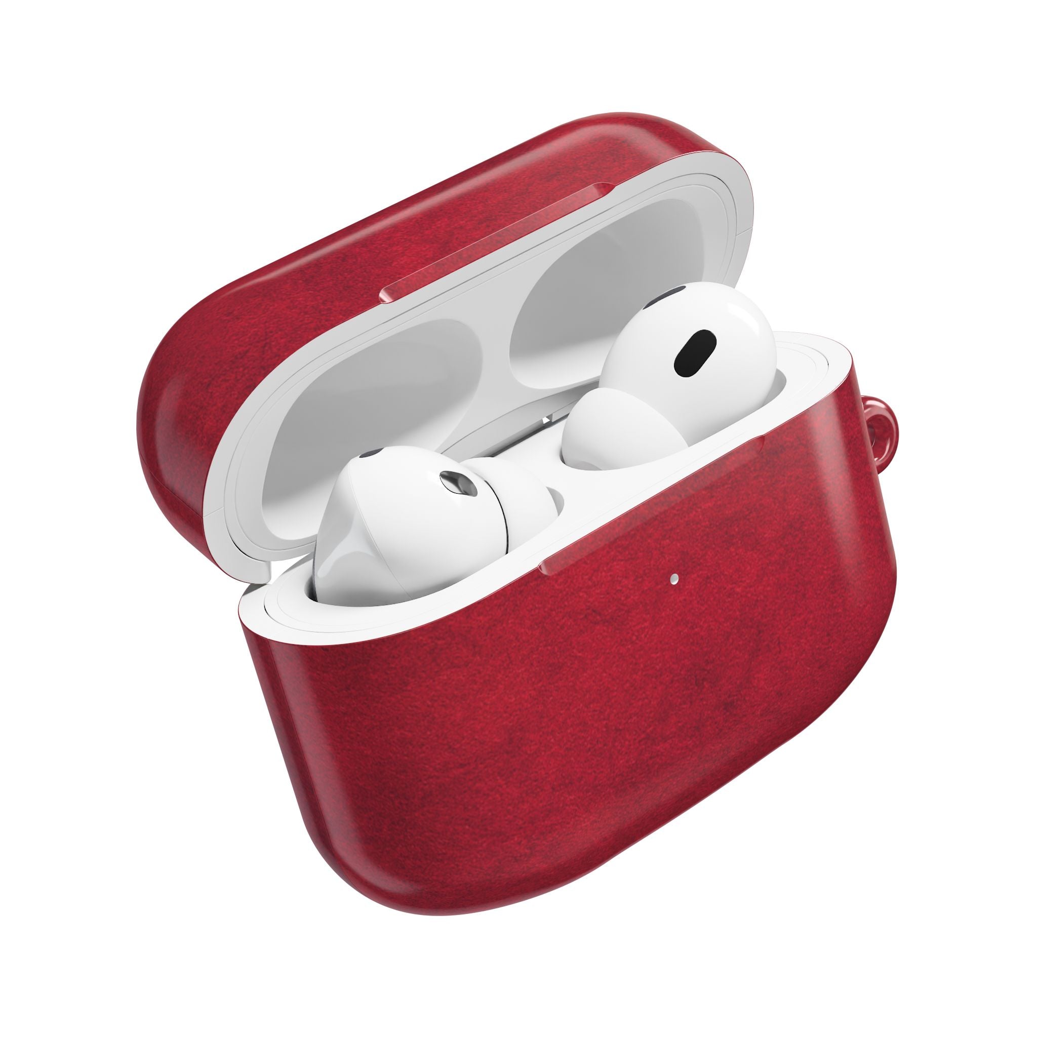Red Marble AirPod Case – Protective Slim Charging Case Cover