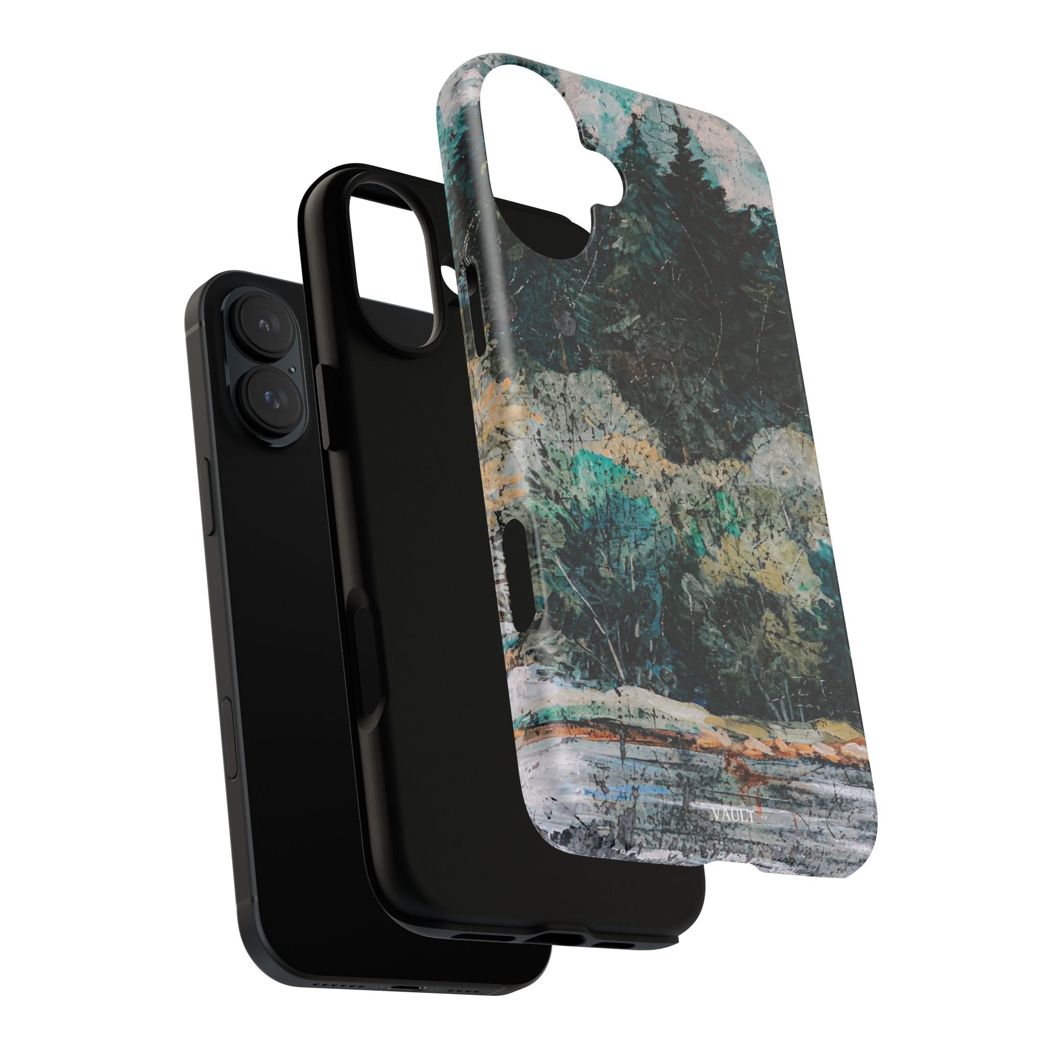 Phone Case - Moody Forest Landscape Protective Tough Case