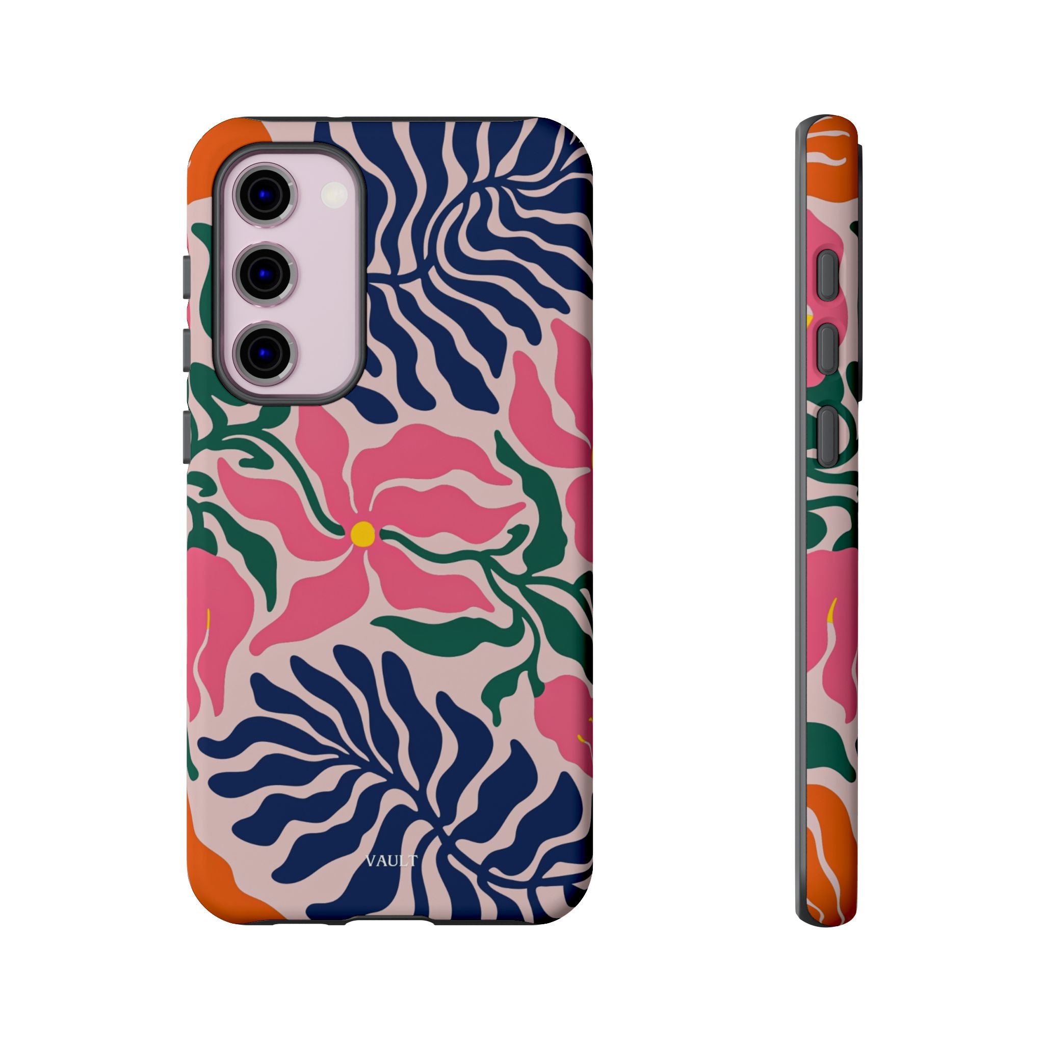 Floral Retro Tough Phone Case