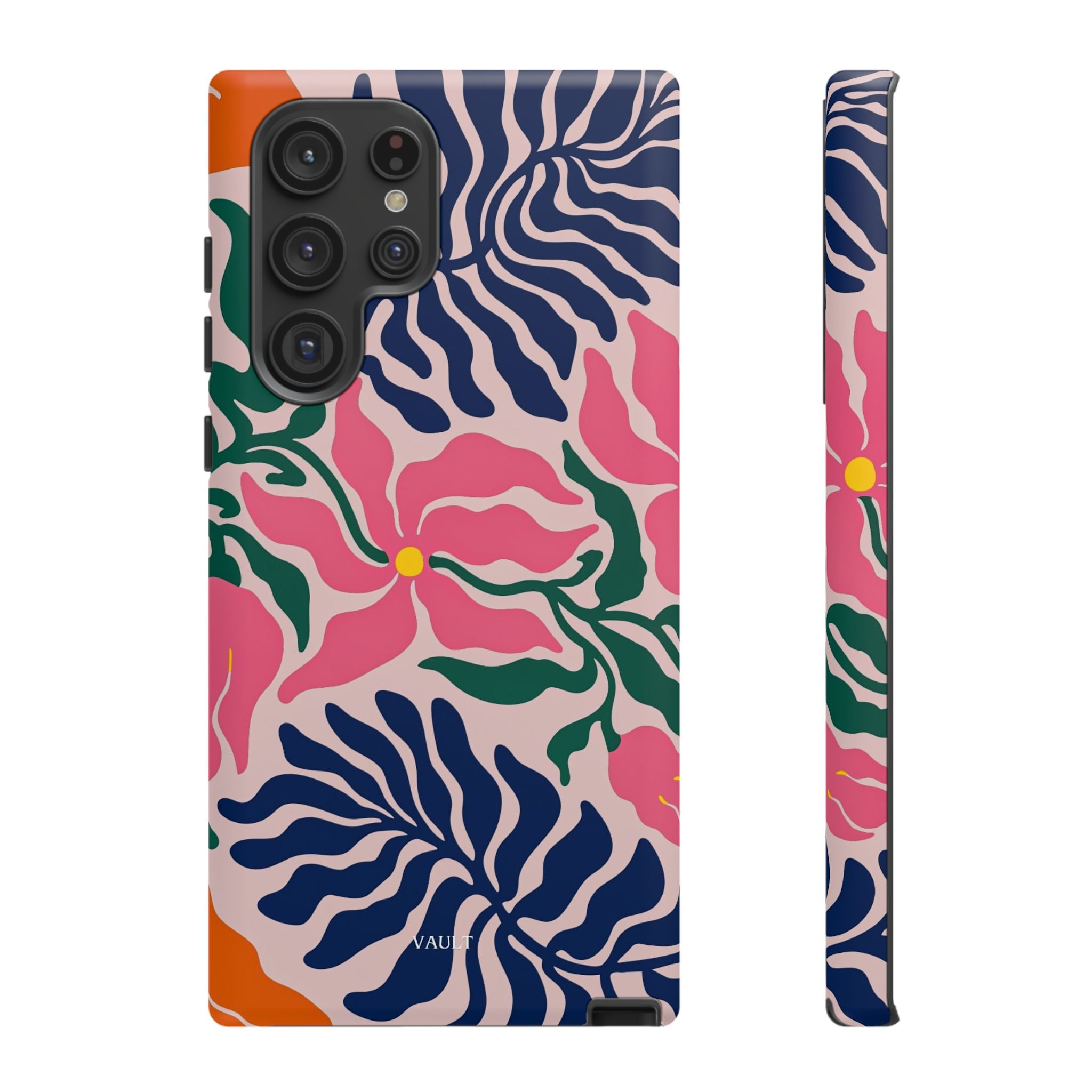 Floral Retro Tough Phone Case