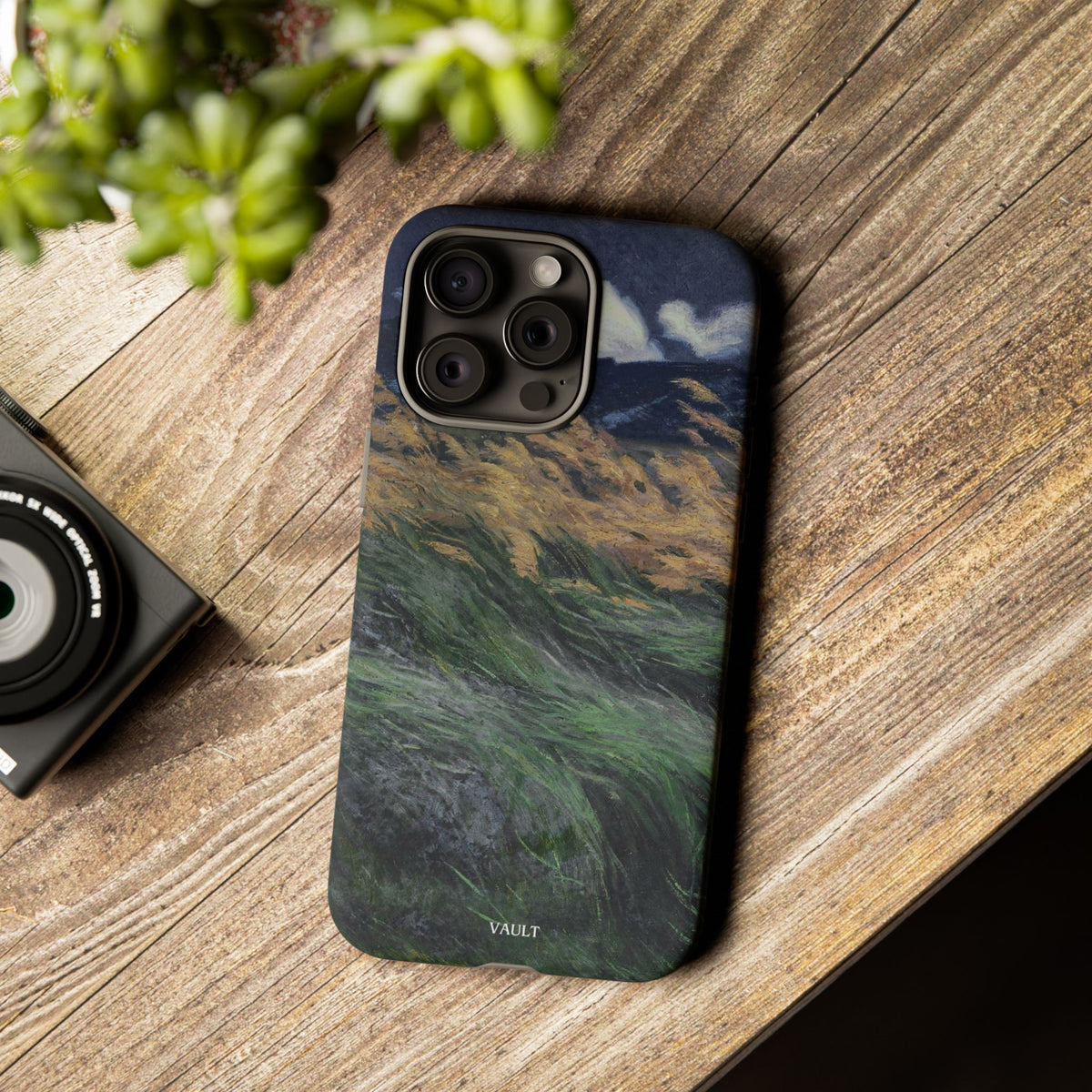 Phone Case — Windblown Coastal Landscape Durable Protective Cover