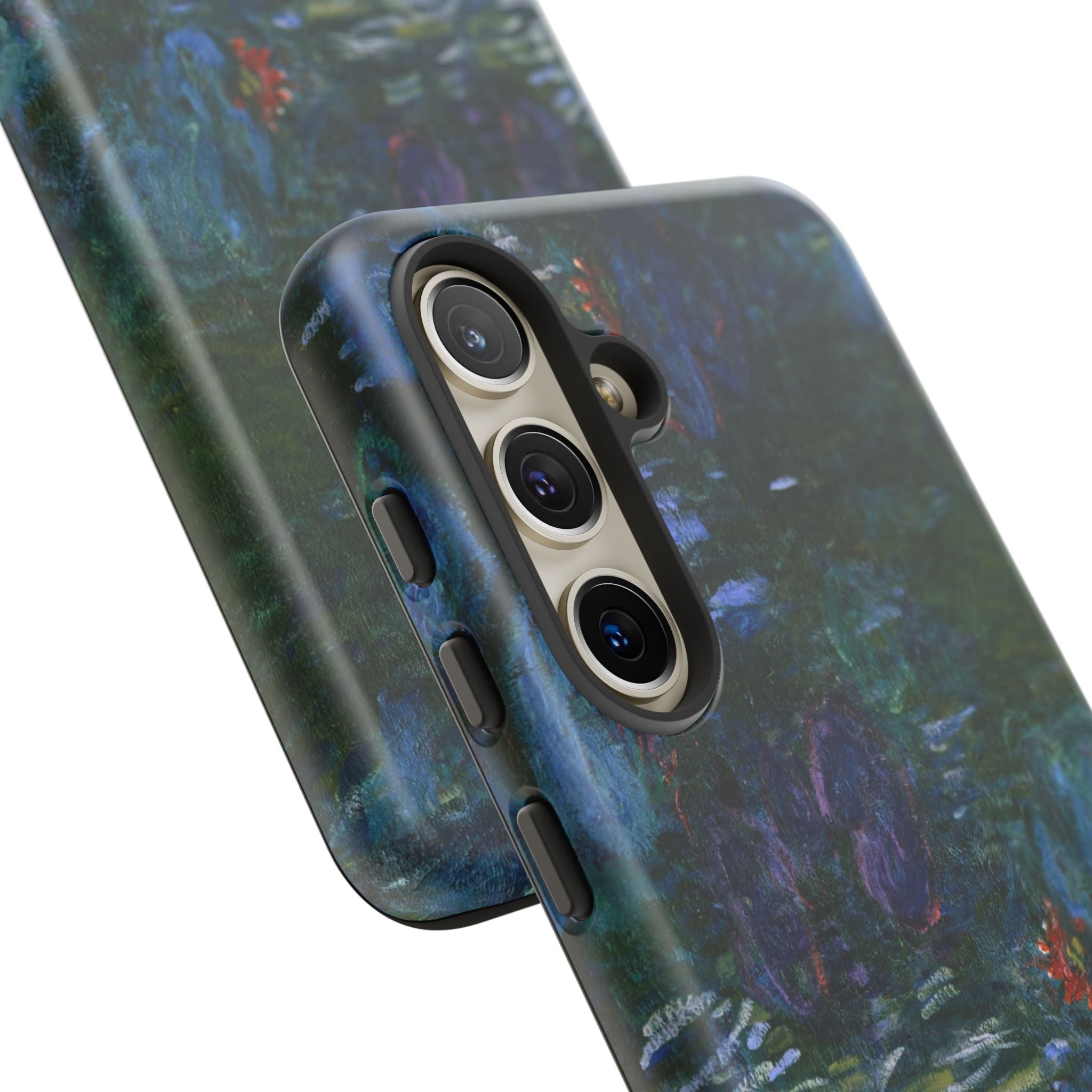 Water Lilies Tough Phone Case — Impressionist Art Protective Cover