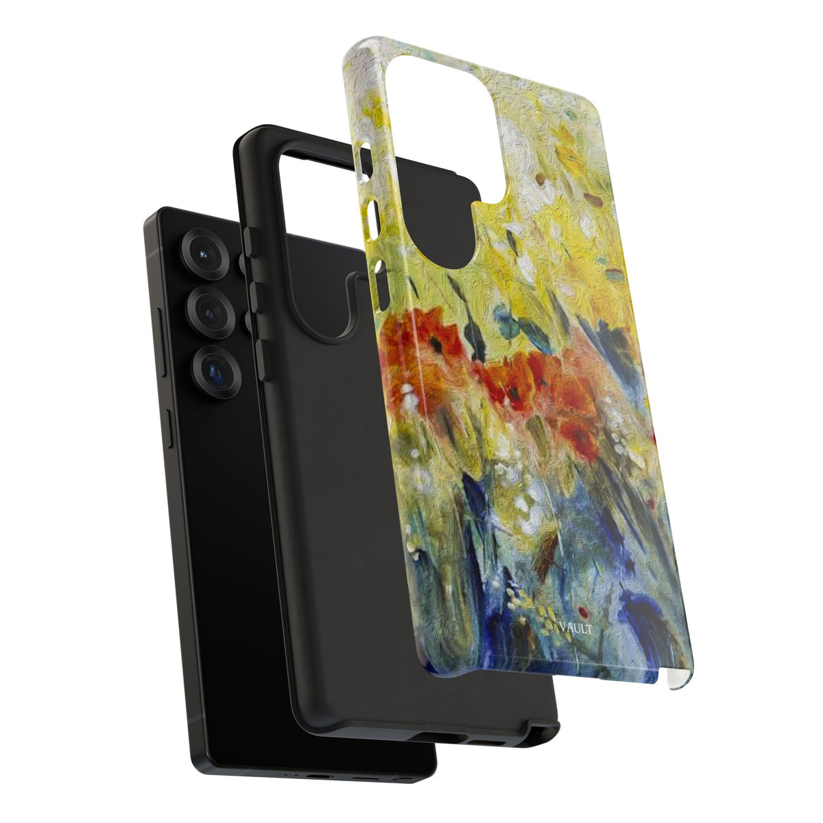 Floral Watercolor Phone Case — Yellow Garden Tough Cases
