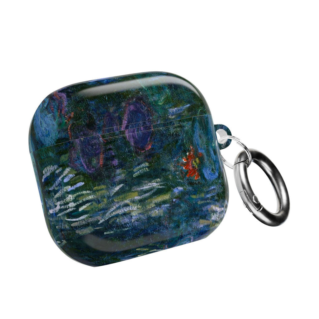 AirPods Case — Impressionist Water Lily Art Protective Cover