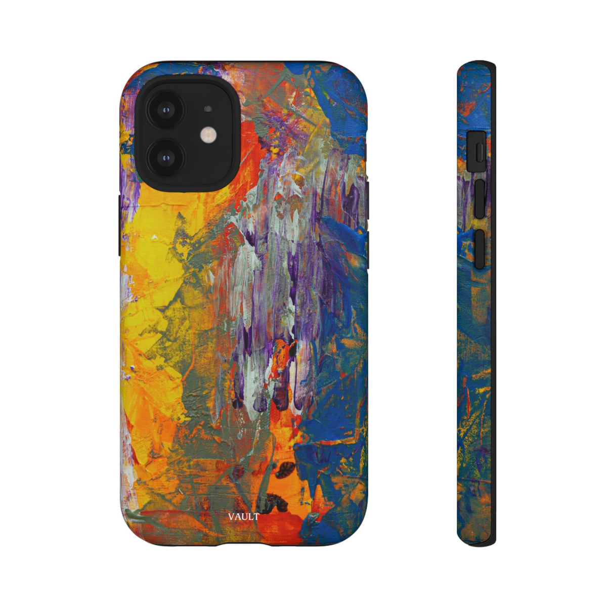 Abstract Color Splash Phone Case — Vibrant Artistic Protective Cover