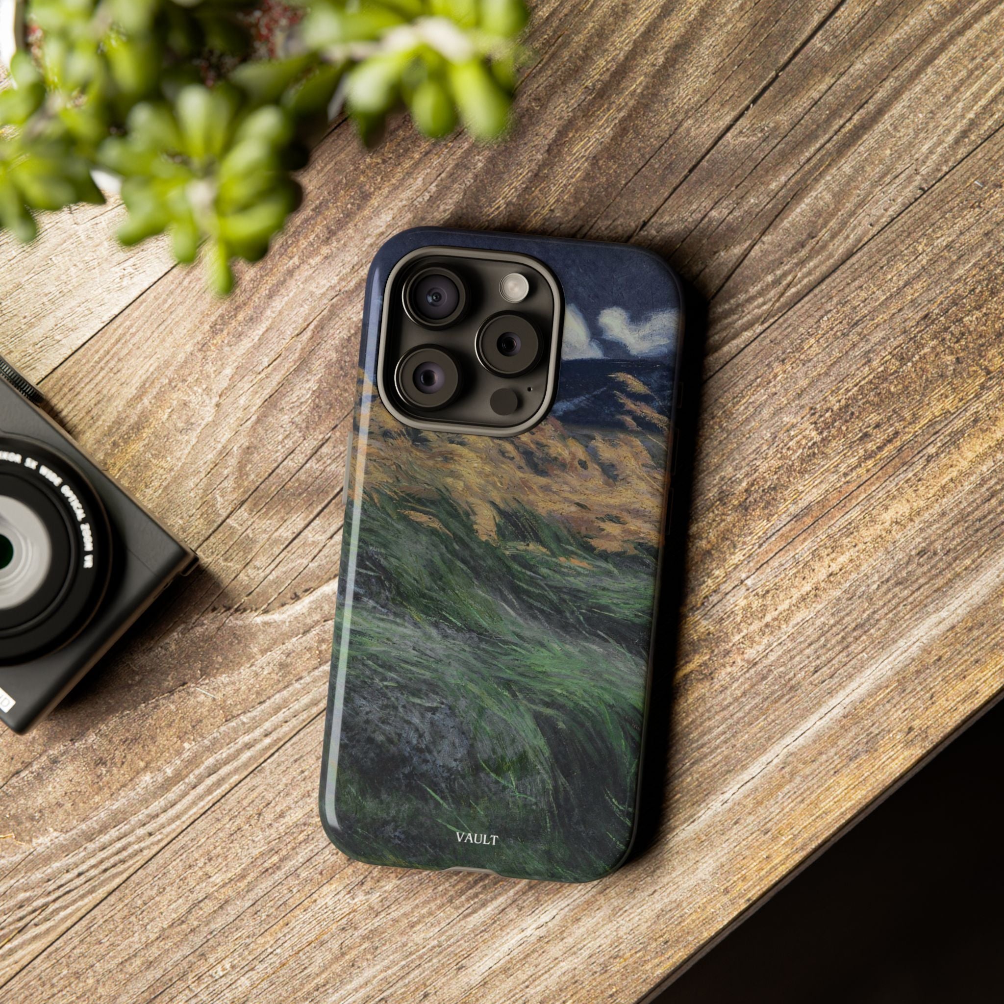 Phone Case — Windblown Coastal Landscape Durable Protective Cover
