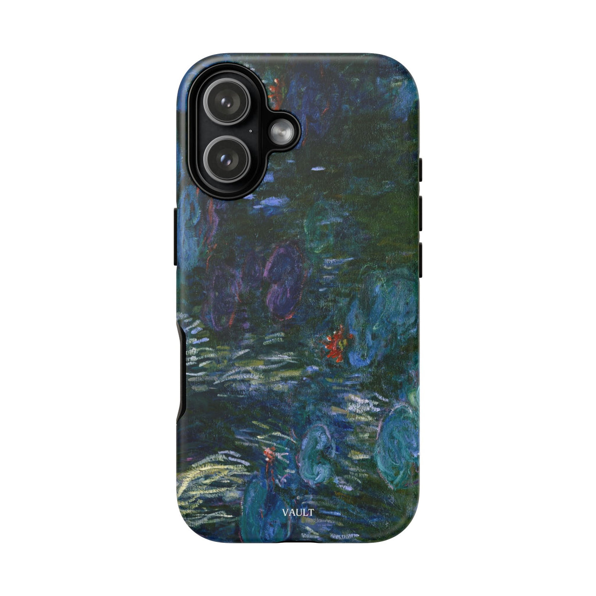Water Lilies Tough Phone Case — Impressionist Art Protective Cover