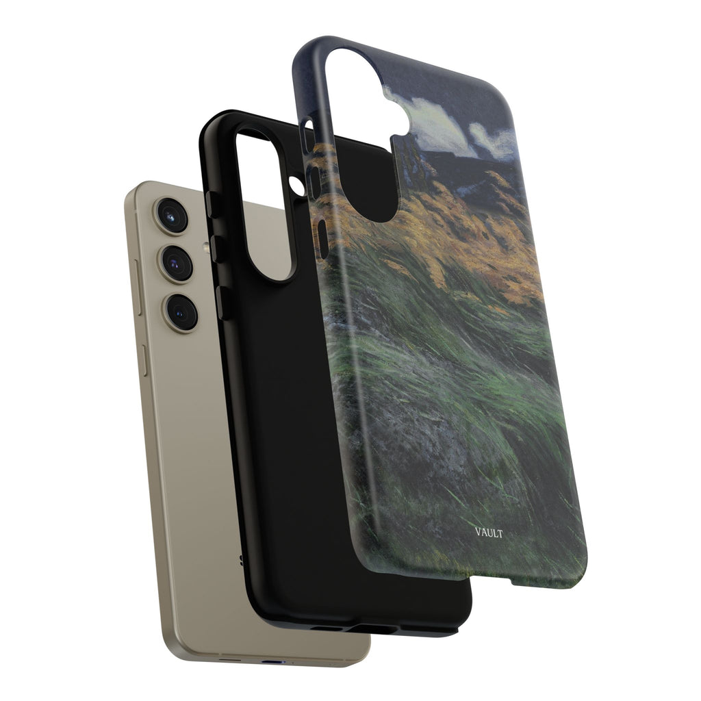 Phone Case — Windblown Coastal Landscape Durable Protective Cover