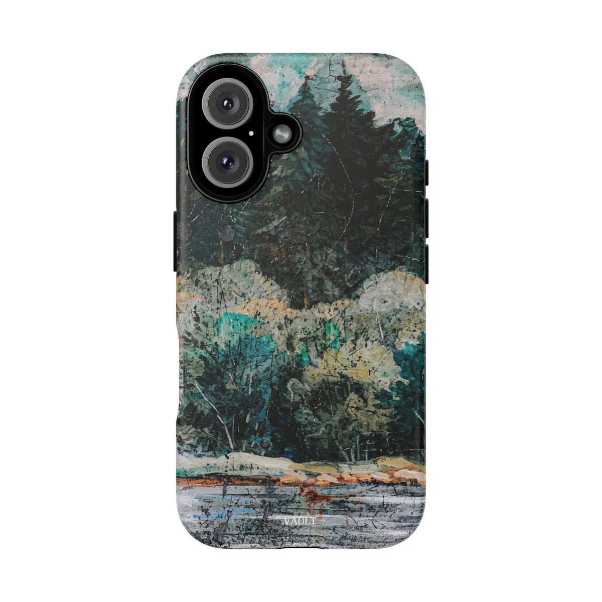 Phone Case - Moody Forest Landscape Protective Tough Case