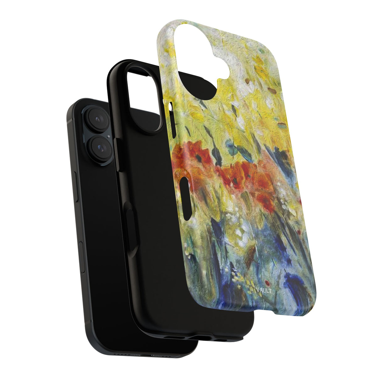 Floral Watercolor Phone Case — Yellow Garden Tough Cases