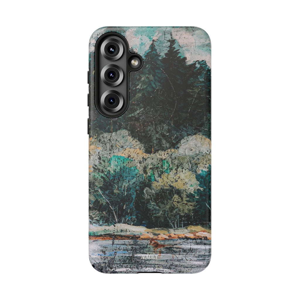 Phone Case - Moody Forest Landscape Protective Tough Case