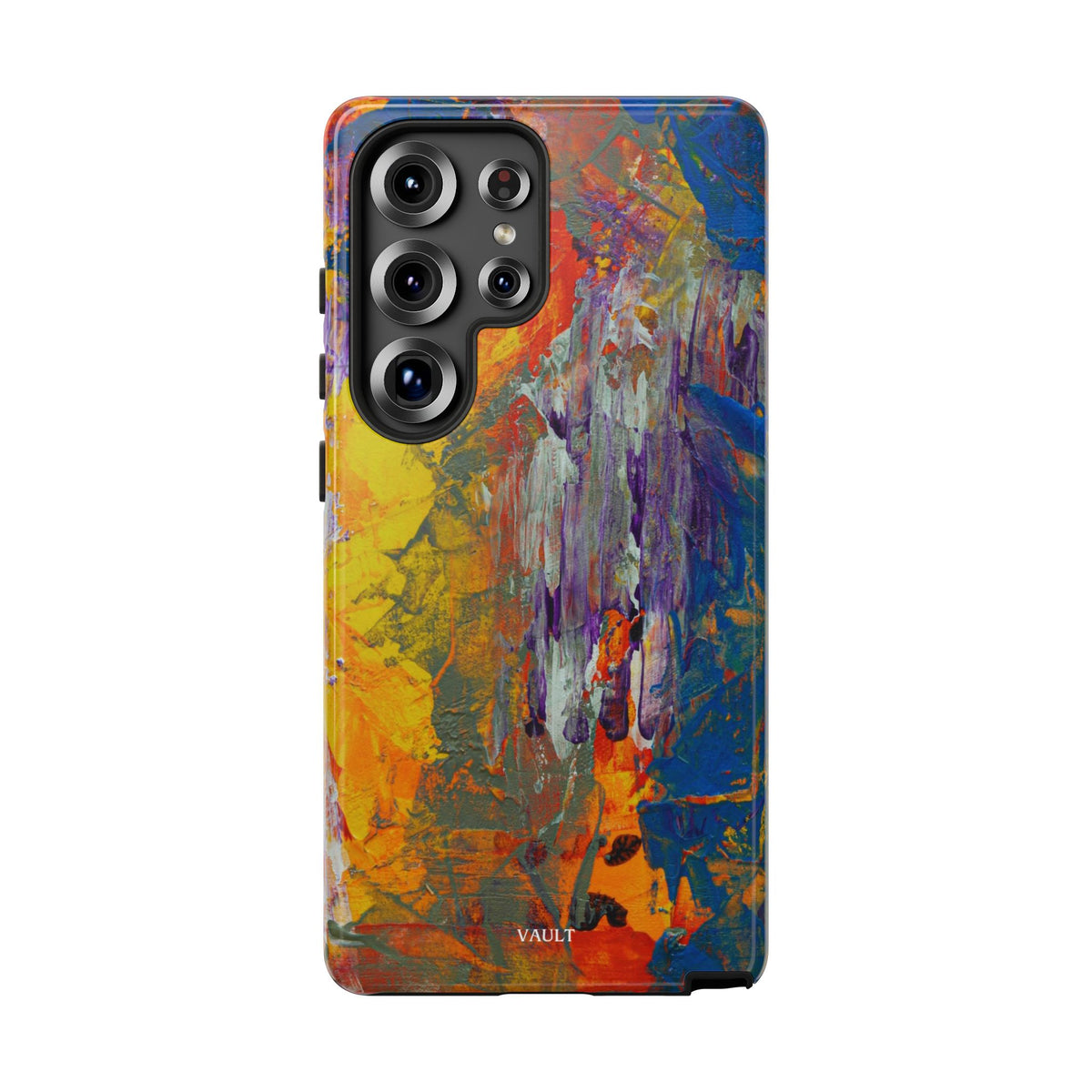 Abstract Color Splash Phone Case — Vibrant Artistic Protective Cover