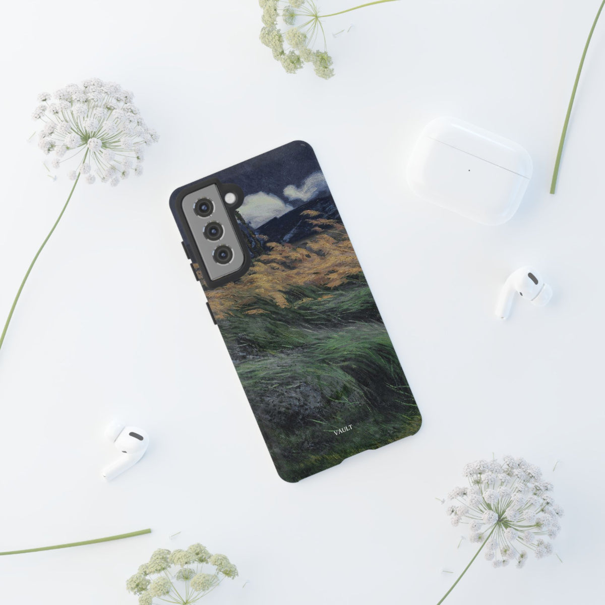 Phone Case — Windblown Coastal Landscape Durable Protective Cover