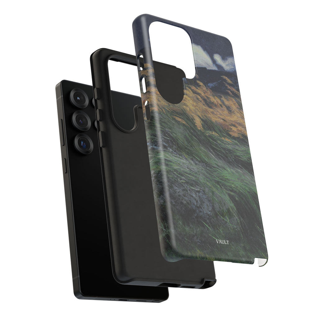 Phone Case — Windblown Coastal Landscape Durable Protective Cover