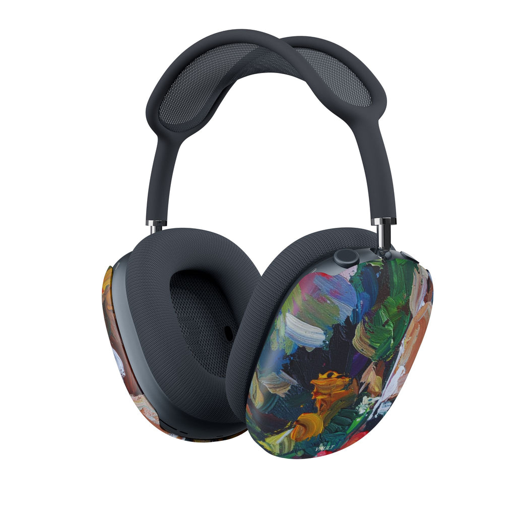 AirPod Max Case — Abstract Colorful Brushstroke Design