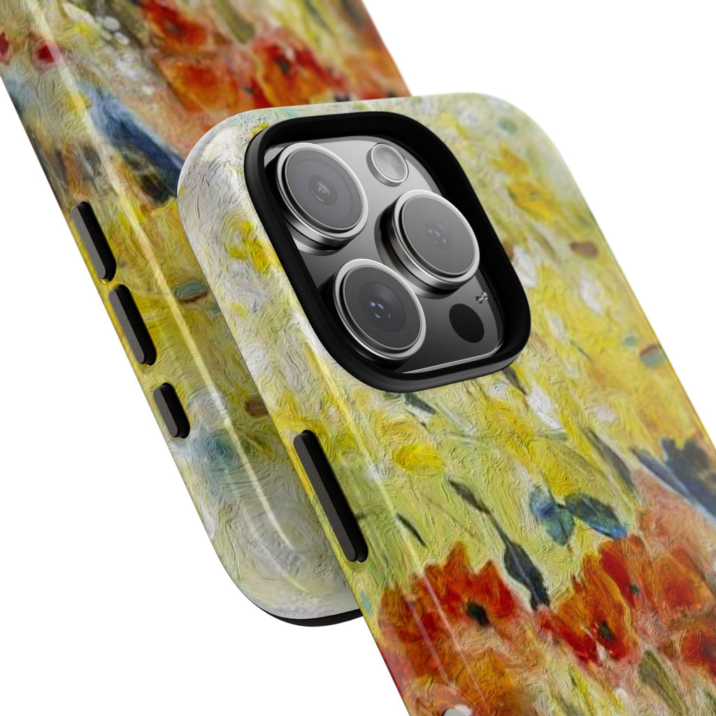 Floral Watercolor Phone Case — Yellow Garden Tough Cases