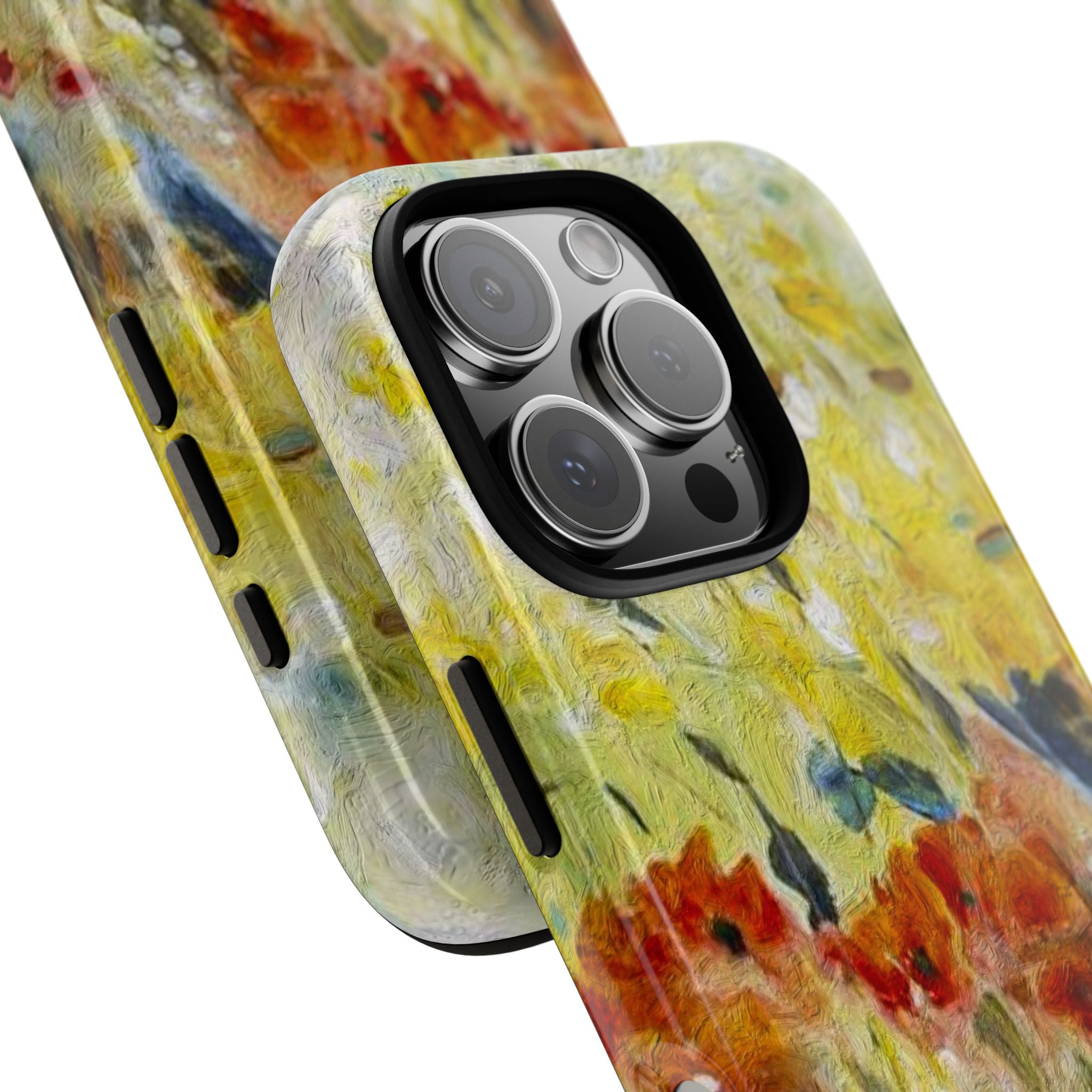 Floral Watercolor Phone Case — Yellow Garden Tough Cases